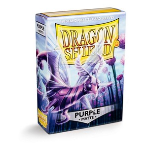 60 Dragon Shield Sleeves - Matte Purple