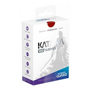 100 Ultimate Guard Katana Sleeves (Red)