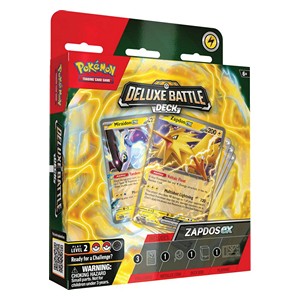 Deluxe Battle Deck: Zapdos ex - Scarlet & Violet Products