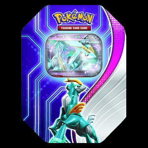 Paradox Destinies Tins: Iron Crown ex Tin (EU Version) - Scarlet & Violet Products