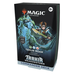 Commander: Tarkir: Dragonstorm: "Temur Roar" Commander Deck - Commander: Tarkir: Dragonstorm