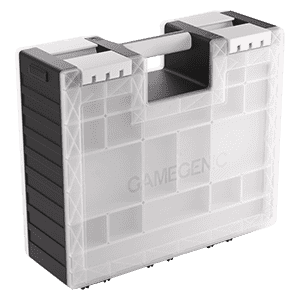 Gamegenic Game Castle Storage Box (Black/White/Clear)
