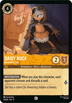 Daisy Duck - Musketeer Spy