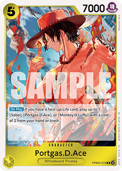 Portgas.D.Ace (PRB02-018) (V.1)