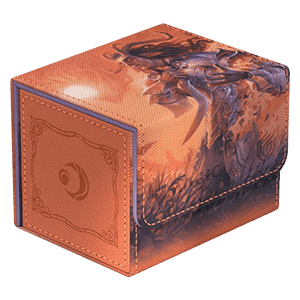 Lorwyn Eclipsed: "Rhys, the Evermore" Sidewinder 100+ Xenoskin Deck Box - Lorwyn Eclipsed