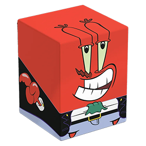 Ultimate Guard Squaroe SpongeBob SquarePants Boulder Deck Case 100+ (Pirate Mr Krabs)