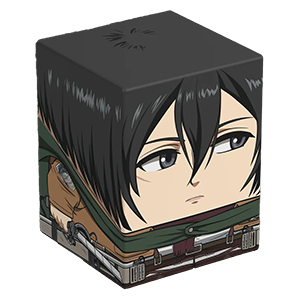 Ultimate Guard Squaroe Attack on Titan Boulder Deck Case 100+ (Mikasa Ackermann)