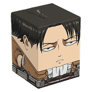 Ultimate Guard Squaroe Attack on Titan Boulder Deck Case 100+ (Levi Ackermann)