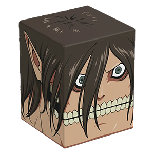 Ultimate Guard Squaroe Attack on Titan Boulder Deck Case 100+ (Attack Titan)