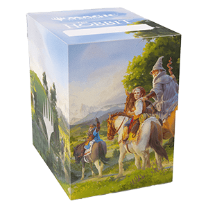 The Hobbit: "Leaving Hobbiton / Troop of Ponies" Soft Crate 80+ Deck Box
