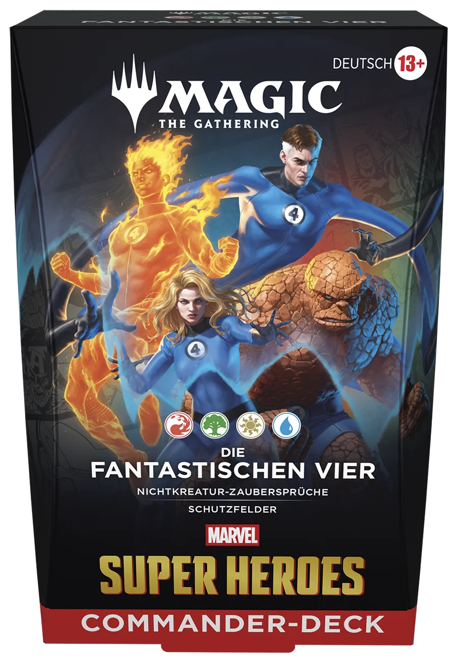Commander: Marvel Super Heores: "The Fantastic Four" Commander Deck - Commander: Marvel Super Heroes