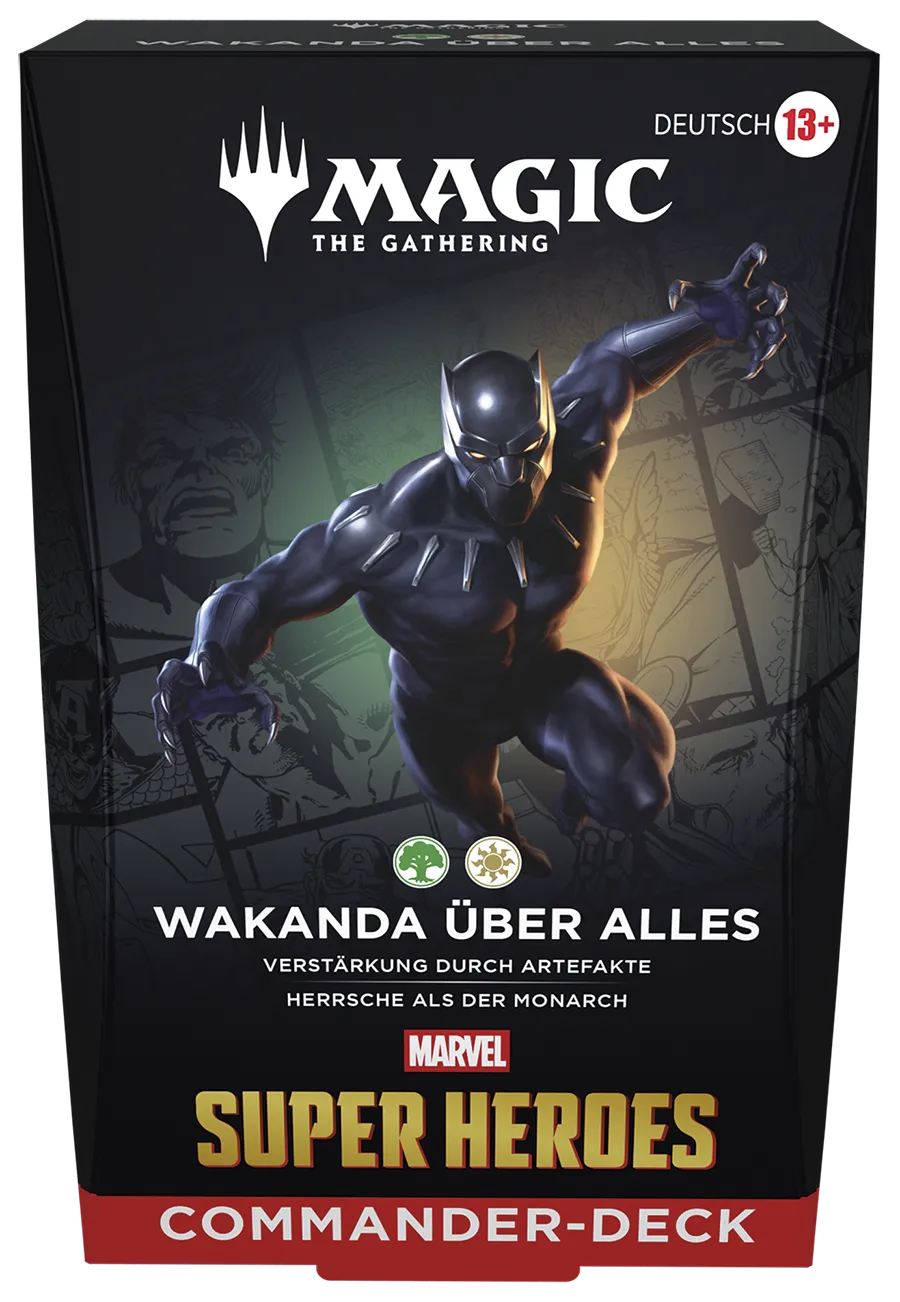 Commander: Marvel Super Heores: "Wakanda Forever" Commander Deck - Commander: Marvel Super Heroes