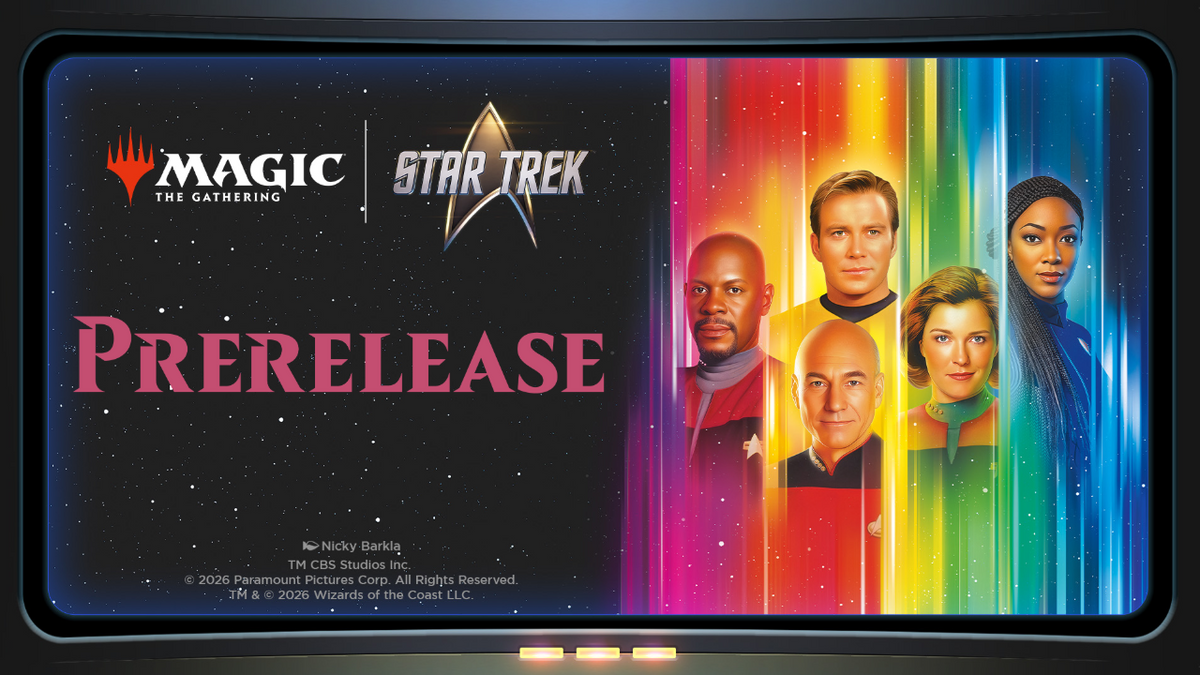 06.11.2026 TICKET MTG: Star Trek Prerelease Event ENGLISCH