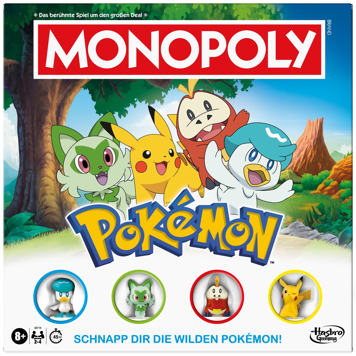 Monopoly Pokémon Brettspiel Deutsch