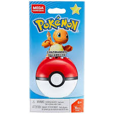 MEGA Construx Pokémon Charmander Figure & Poké Ball – Miniset (GFC88)