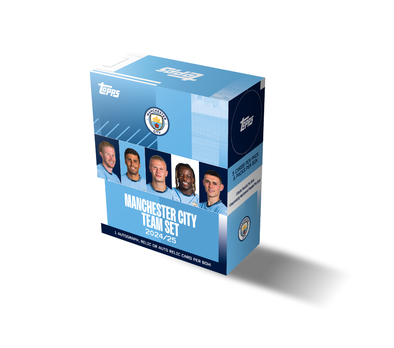 Topps Manchester City FC – 1x Team Set Box 2024/2025