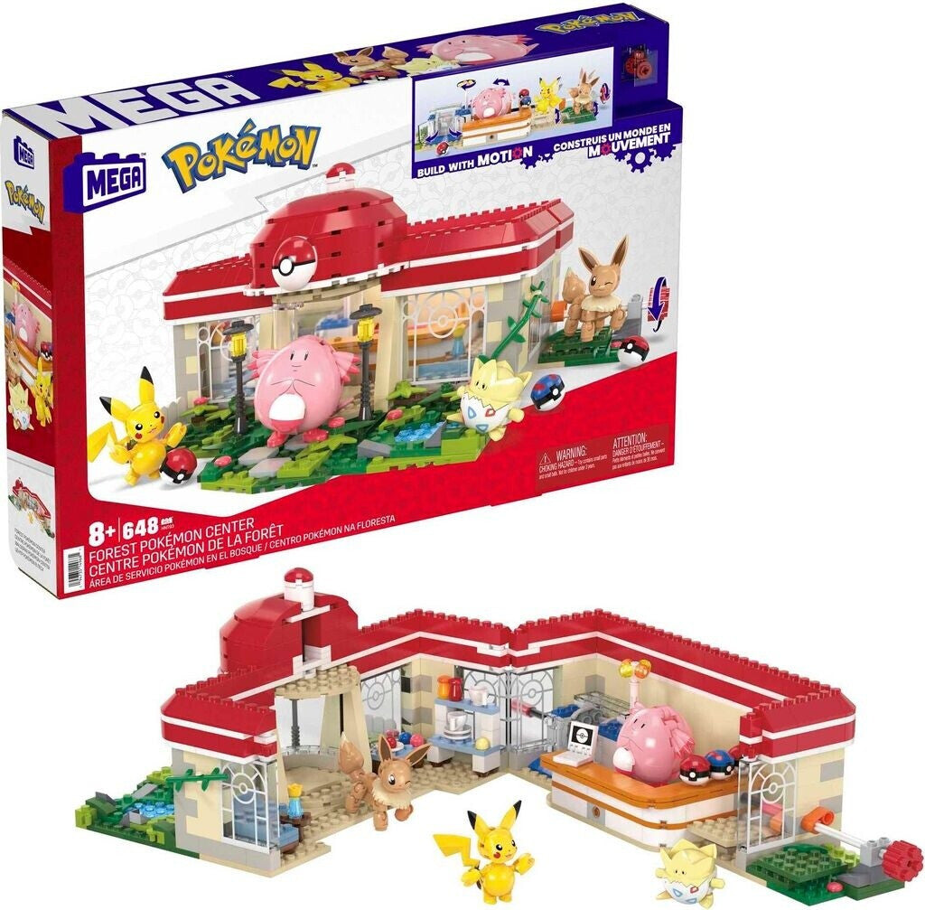 MEGA HNT93 Pokémon Forest Pokémon Center – Bauset