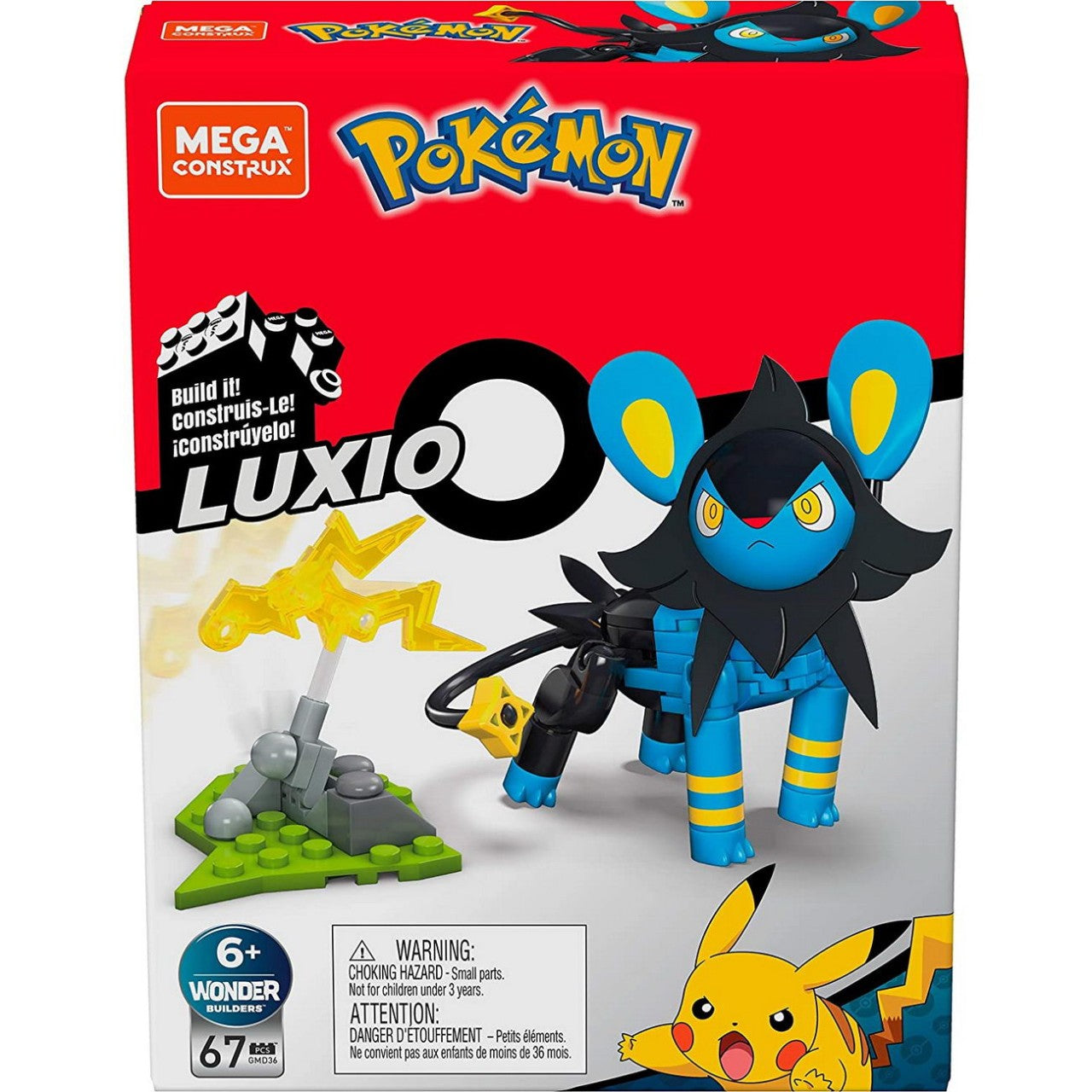 MEGA Construx Pokémon Luxio – Bauset (GMD36)