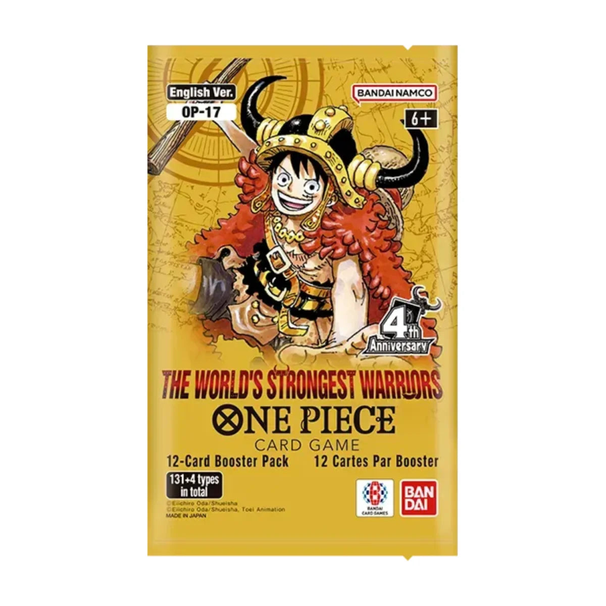 One Piece Card Game - The World’s Strongest Warriors Booster OP-17 (englisch)