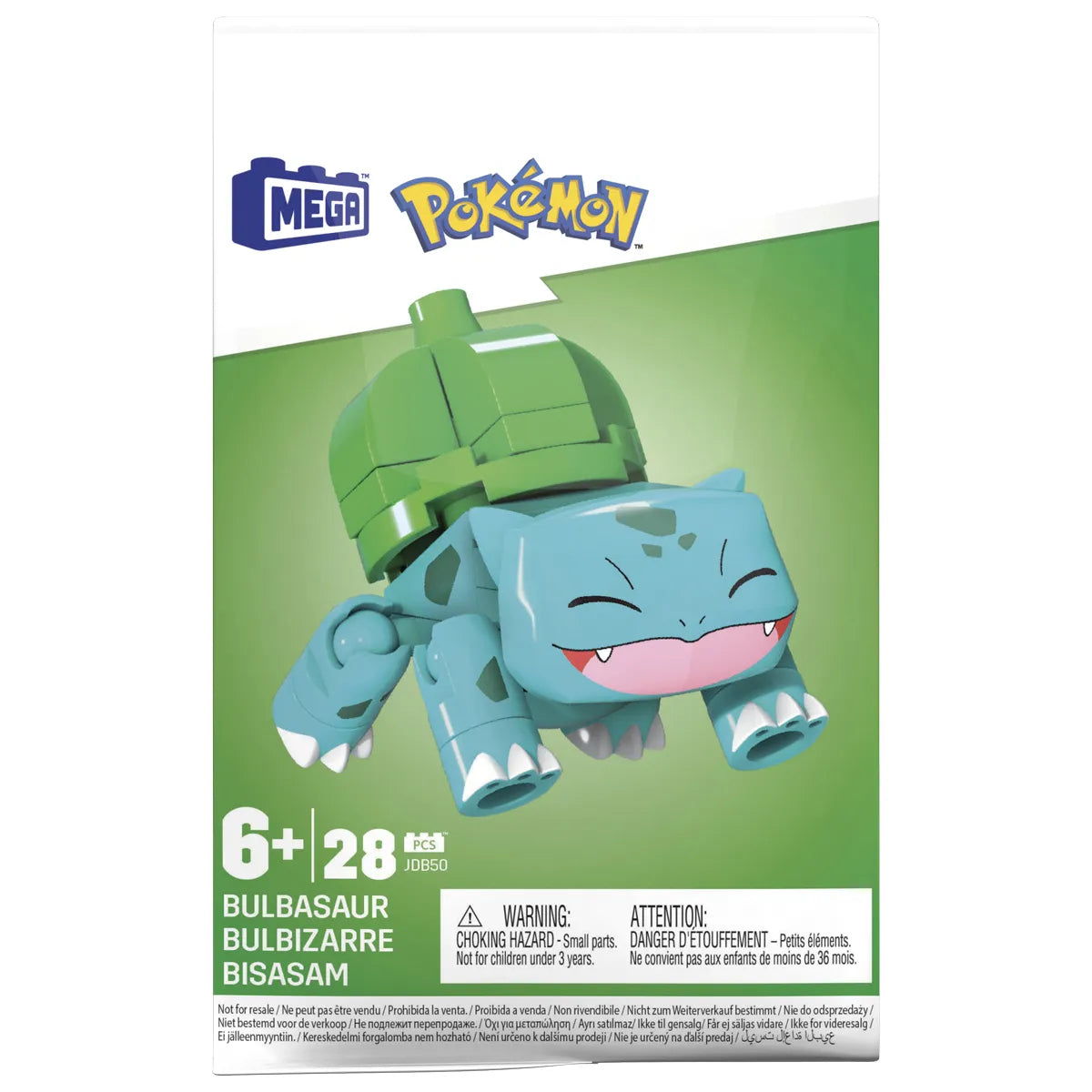 MEGA Construx Pokémon Mini-Bauset (JDB50) – Polybag / Make & Take, ca. 14 Teile, ab 6 Jahren (EAN 194735280025)