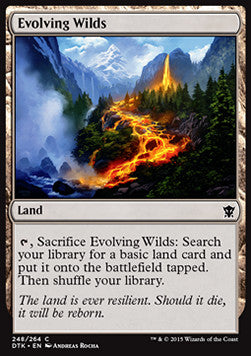 Evolving Wilds⁣ - Dragons of Tarkir⁣ (Common)⁣ [248]
