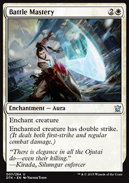Battle Mastery⁣ - Dragons of Tarkir⁣ (Uncommon)⁣ [7]