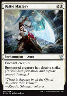 Battle Mastery⁣ - Dragons of Tarkir⁣ (Uncommon)⁣ [7]