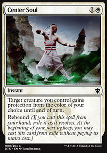 Center Soul⁣ - Dragons of Tarkir⁣ (Common)⁣ [8]