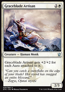 Graceblade Artisan⁣ - Dragons of Tarkir⁣ (Uncommon)⁣ [20]