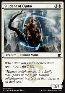 Student of Ojutai⁣ - Dragons of Tarkir⁣ (Common)⁣ [40]