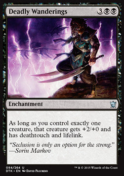 Deadly Wanderings⁣ - Dragons of Tarkir⁣ (Uncommon)⁣ [94]