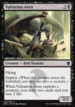 Vulturous Aven⁣ - Dragons of Tarkir⁣ (Common)⁣ [126]