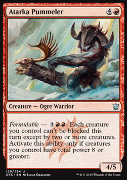 Atarka Pummeler⁣ - Dragons of Tarkir⁣ (Uncommon)⁣ [129]