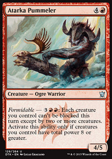 Atarka Pummeler⁣ - Dragons of Tarkir⁣ (Uncommon)⁣ [129]