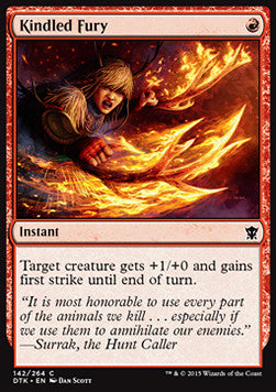 Kindled Fury⁣ - Dragons of Tarkir⁣ (Common)⁣ [142]