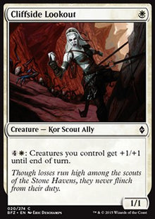 Cliffside Lookout⁣ - Battle for Zendikar⁣ (Common)⁣ [20]