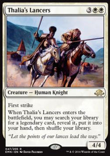 Thalia's Lancers - Eldritch Moon (Rare) [EMN-47]