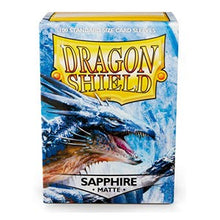 100 Dragon Shield Sleeves - Matte Sapphire