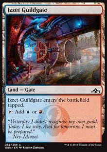 Izzet Guildgate (V.2)⁣ - Guilds of Ravnica⁣ (Common)⁣ [252]