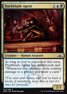 Darkblade Agent⁣ - Guilds of Ravnica⁣ (Common)⁣ [164]