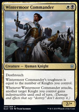 Wintermoor Commander⁣ - Throne of Eldraine⁣ (Uncommon)⁣ [205]