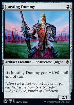 Jousting Dummy⁣ - Throne of Eldraine⁣ (Common)⁣ [224]