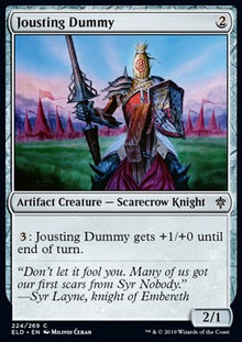 Jousting Dummy⁣ - Throne of Eldraine⁣ (Common)⁣ [224]