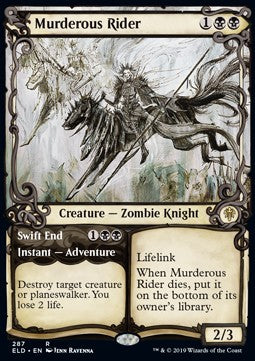 Murderous Rider // Swift End