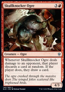 Skullknocker Ogre⁣ - Throne of Eldraine⁣ (Uncommon)⁣ [142]