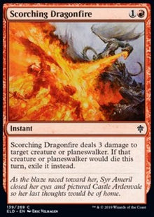Scorching Dragonfire⁣ - Throne of Eldraine⁣ (Common)⁣ [139]