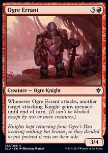 Ogre Errant⁣ - Throne of Eldraine⁣ (Common)⁣ [132]