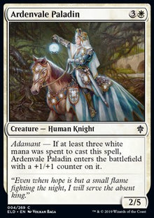 Ardenvale Paladin⁣ - Throne of Eldraine⁣ (Common)⁣ [4]