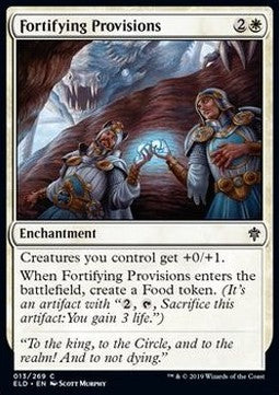 Fortifying Provisions⁣ - Throne of Eldraine⁣ (Common)⁣ [13]