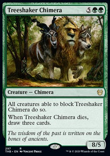 Treeshaker Chimera⁣ - Theros Beyond Death: Extras⁣ (Rare)⁣ [297]